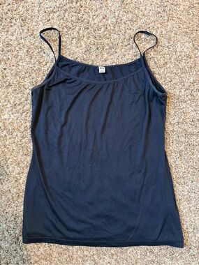 Uniqlo Heattech Navy Tank Top